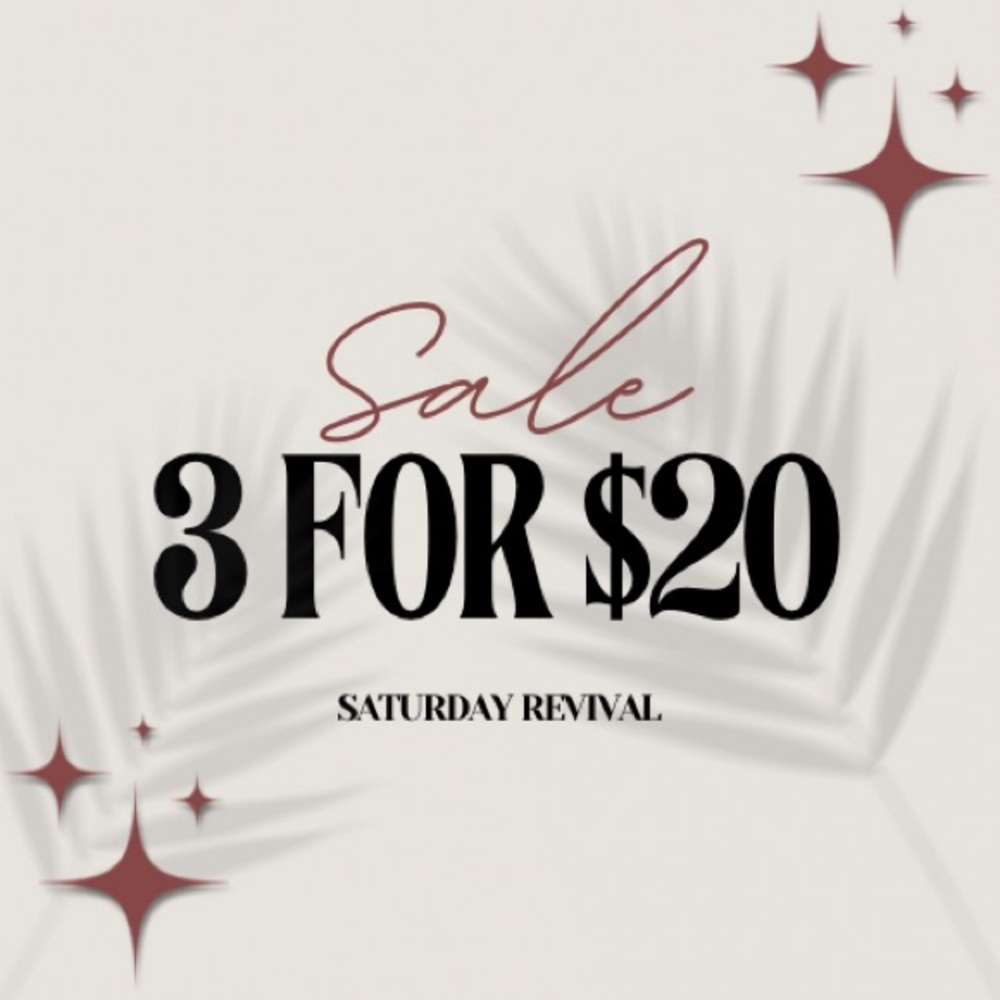 ✨✨3 for $20 Sale!✨✨